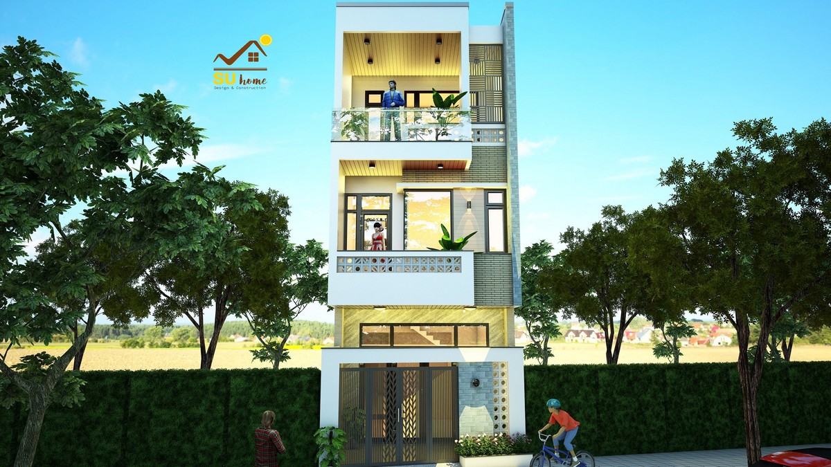 Nhà phố anh Đang – 03 tầng